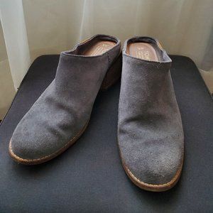Women's Toms Gray Leila Suede Mule